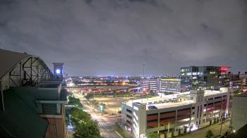 Weather camera view of Minute Maid Park.