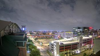 Weather camera view of Minute Maid Park.