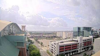 Weather camera view of Minute Maid Park.