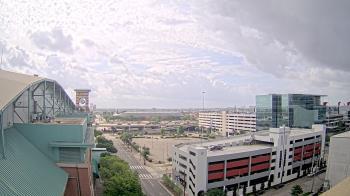 Weather camera view of Minute Maid Park.