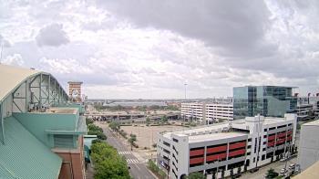 Weather camera view of Minute Maid Park.
