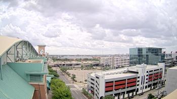 Weather camera view of Minute Maid Park.