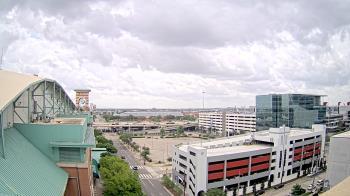 Weather camera view of Minute Maid Park.