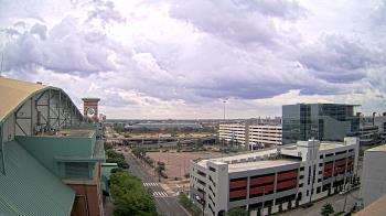 Weather camera view of Minute Maid Park.