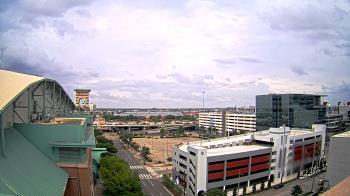 Weather camera view of Minute Maid Park.