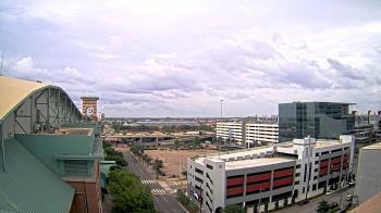 Weather camera view of Minute Maid Park.