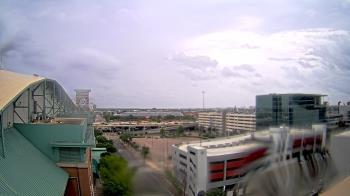 Weather camera view of Minute Maid Park.