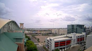 Weather camera view of Minute Maid Park.