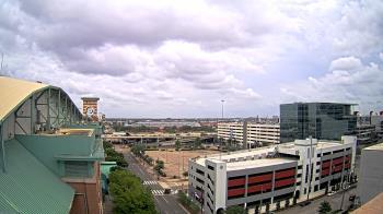 Weather camera view of Minute Maid Park.