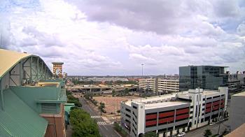 Weather camera view of Minute Maid Park.