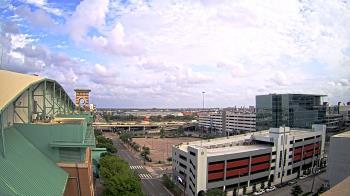 Weather camera view of Minute Maid Park.