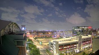 Weather camera view of Minute Maid Park.