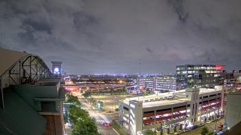 Weather camera view of Minute Maid Park.
