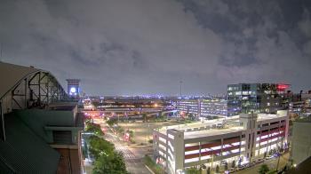 Weather camera view of Minute Maid Park.