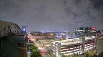 Weather camera view of Minute Maid Park.