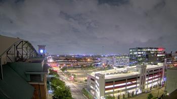 Weather camera view of Minute Maid Park.