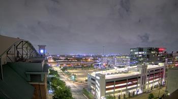 Weather camera view of Minute Maid Park.