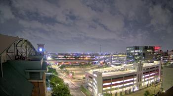 Weather camera view of Minute Maid Park.