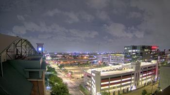 Weather camera view of Minute Maid Park.
