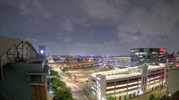 Weather camera view of Minute Maid Park.