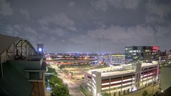 Weather camera view of Minute Maid Park.