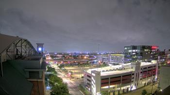 Weather camera view of Minute Maid Park.