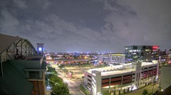 Weather camera view of Minute Maid Park.