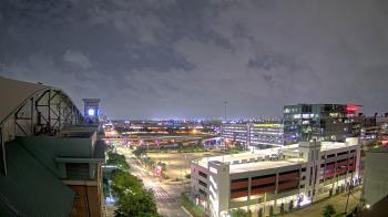 Weather camera view of Minute Maid Park.