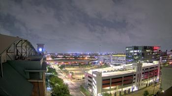 Weather camera view of Minute Maid Park.