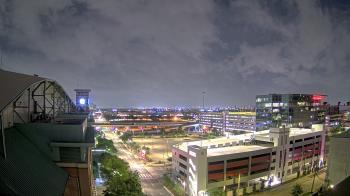 Weather camera view of Minute Maid Park.