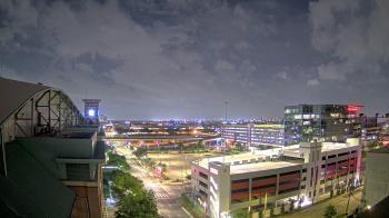 Weather camera view of Minute Maid Park.