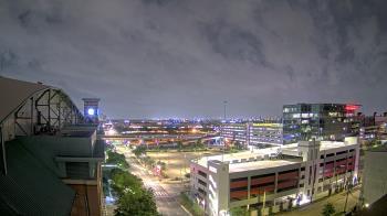 Weather camera view of Minute Maid Park.