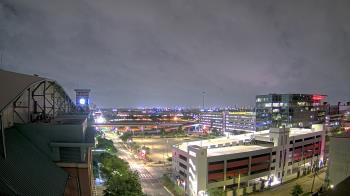 Weather camera view of Minute Maid Park.
