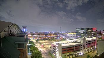 Weather camera view of Minute Maid Park.