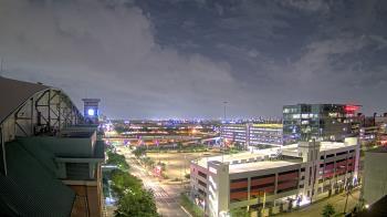Weather camera view of Minute Maid Park.