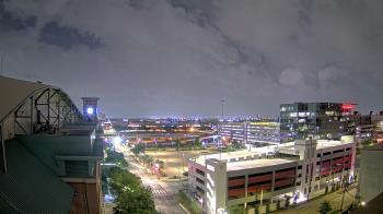 Weather camera view of Minute Maid Park.
