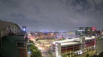 Weather camera view of Minute Maid Park.