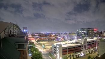 Weather camera view of Minute Maid Park.