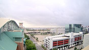 Weather camera view of Minute Maid Park.