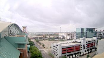 Weather camera view of Minute Maid Park.