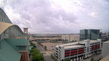 Weather camera view of Minute Maid Park.