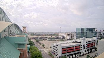 Weather camera view of Minute Maid Park.