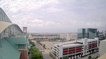 Weather camera view of Minute Maid Park.