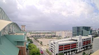 Weather camera view of Minute Maid Park.