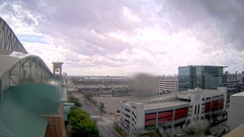 Weather camera view of Minute Maid Park.