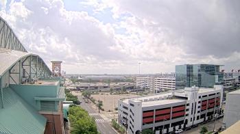 Weather camera view of Minute Maid Park.