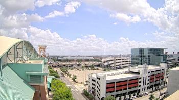 Weather camera view of Minute Maid Park.