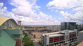 Weather camera view of Minute Maid Park.