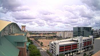 Weather camera view of Minute Maid Park.