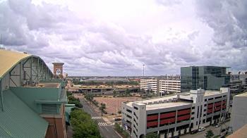 Weather camera view of Minute Maid Park.